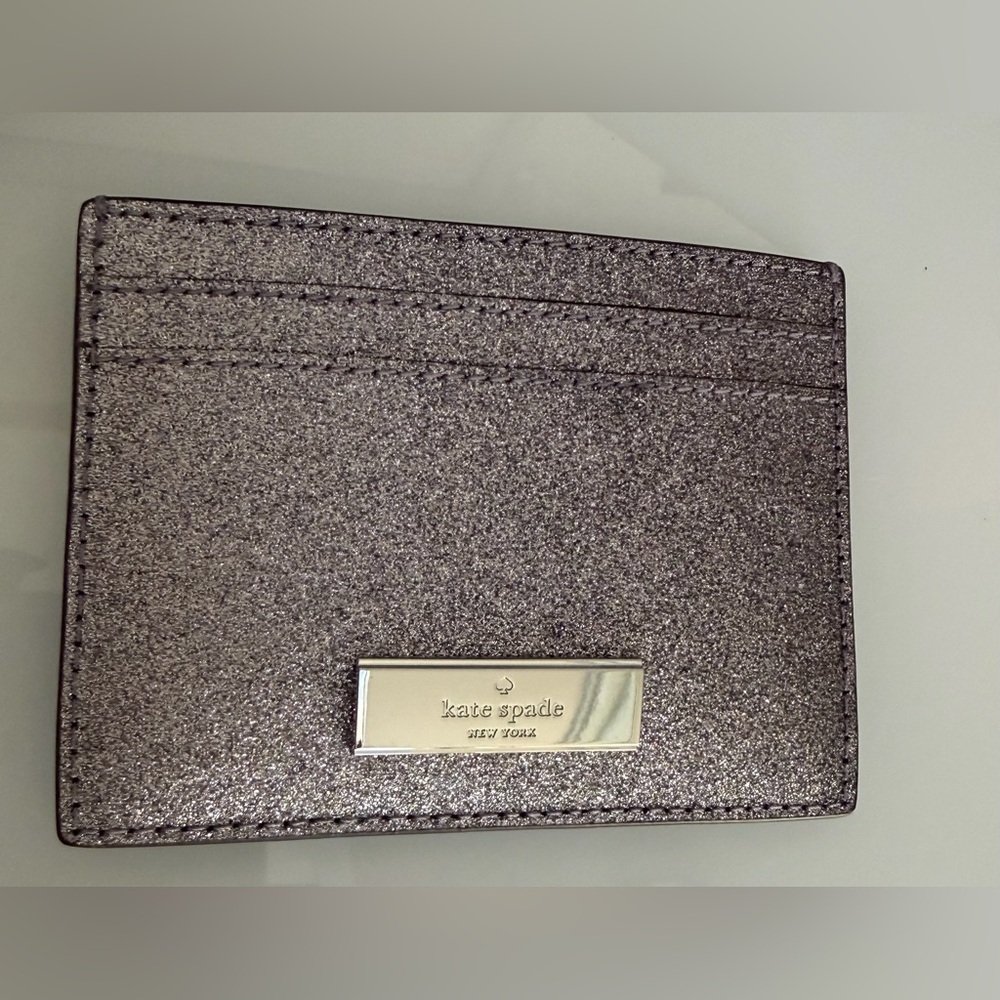 Kate Spade Metallic Card Holder